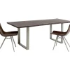 KARE Design Tische-Tisch Harmony Dunkel Silber 200X100