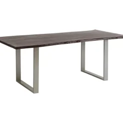 KARE Design Tische-Tisch Harmony Dunkel Silber 200X100