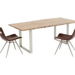 KARE Design Tische-Tisch Harmony Silber 200X100