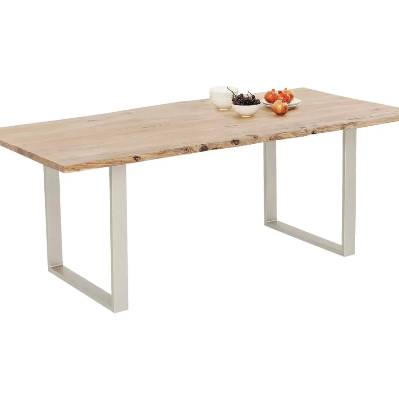 KARE Design Tische-Tisch Harmony Silber 180X90