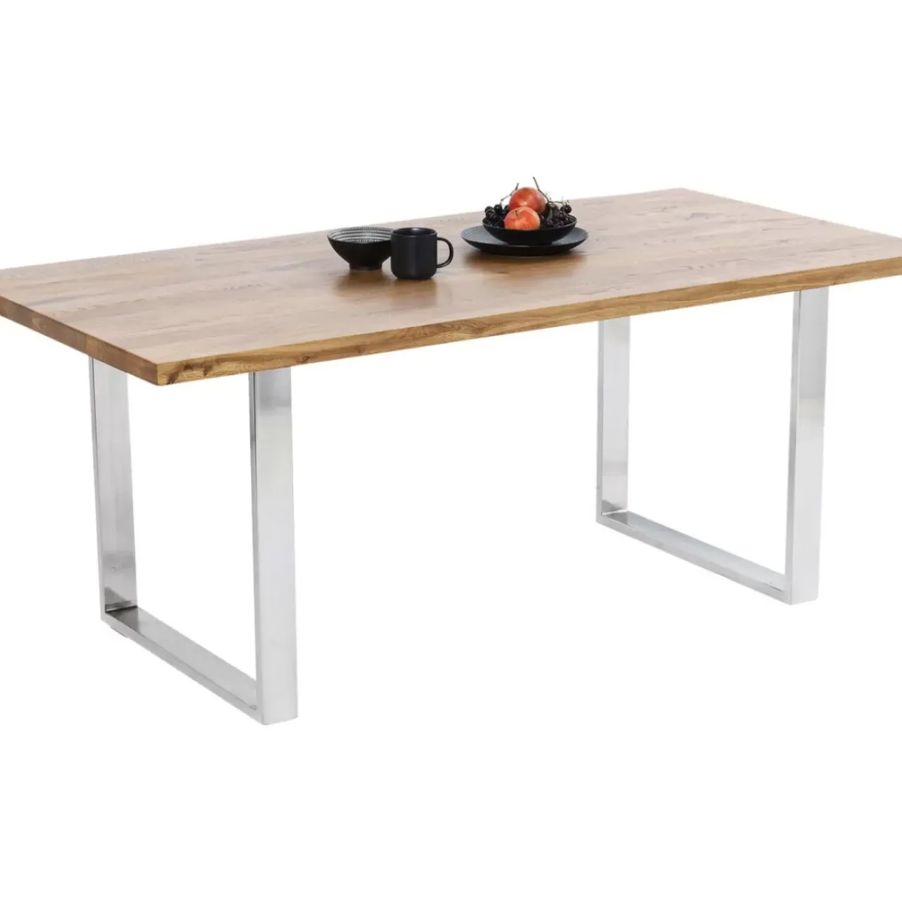 KARE Design Tische-Tisch Jackie Eiche Chrom 160X80