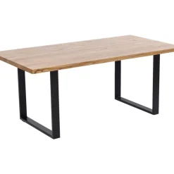 KARE Design Tische-Tisch Jackie Eiche Schwarz 180X90