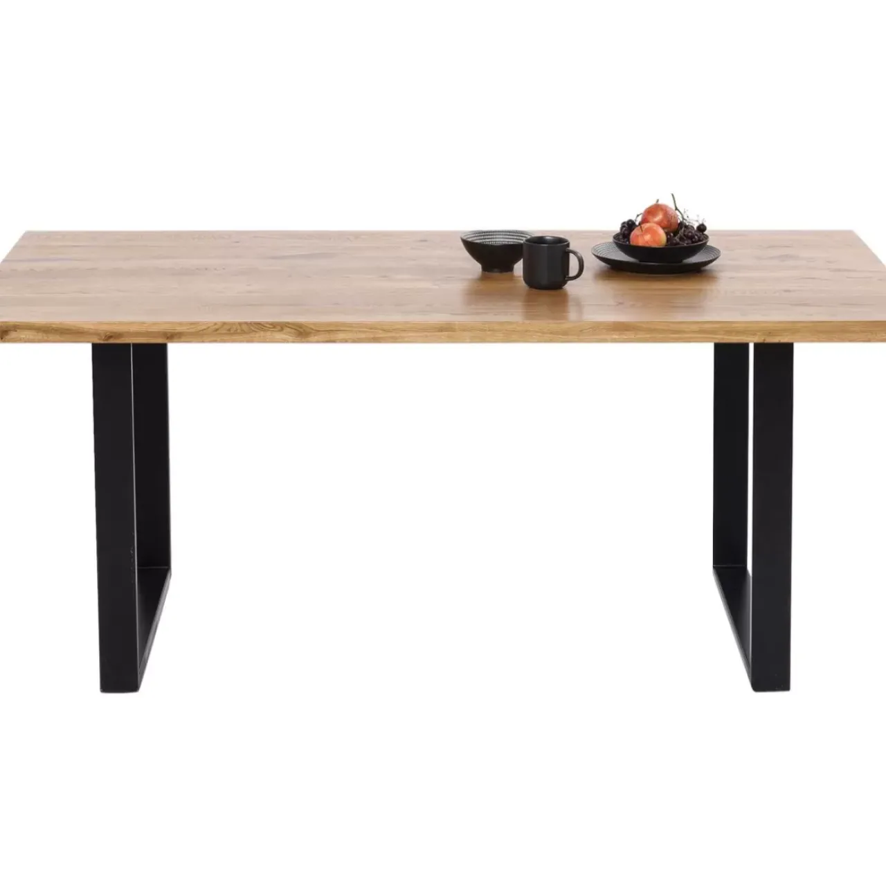 KARE Design Tische-Tisch Jackie Eiche Schwarz 200X100