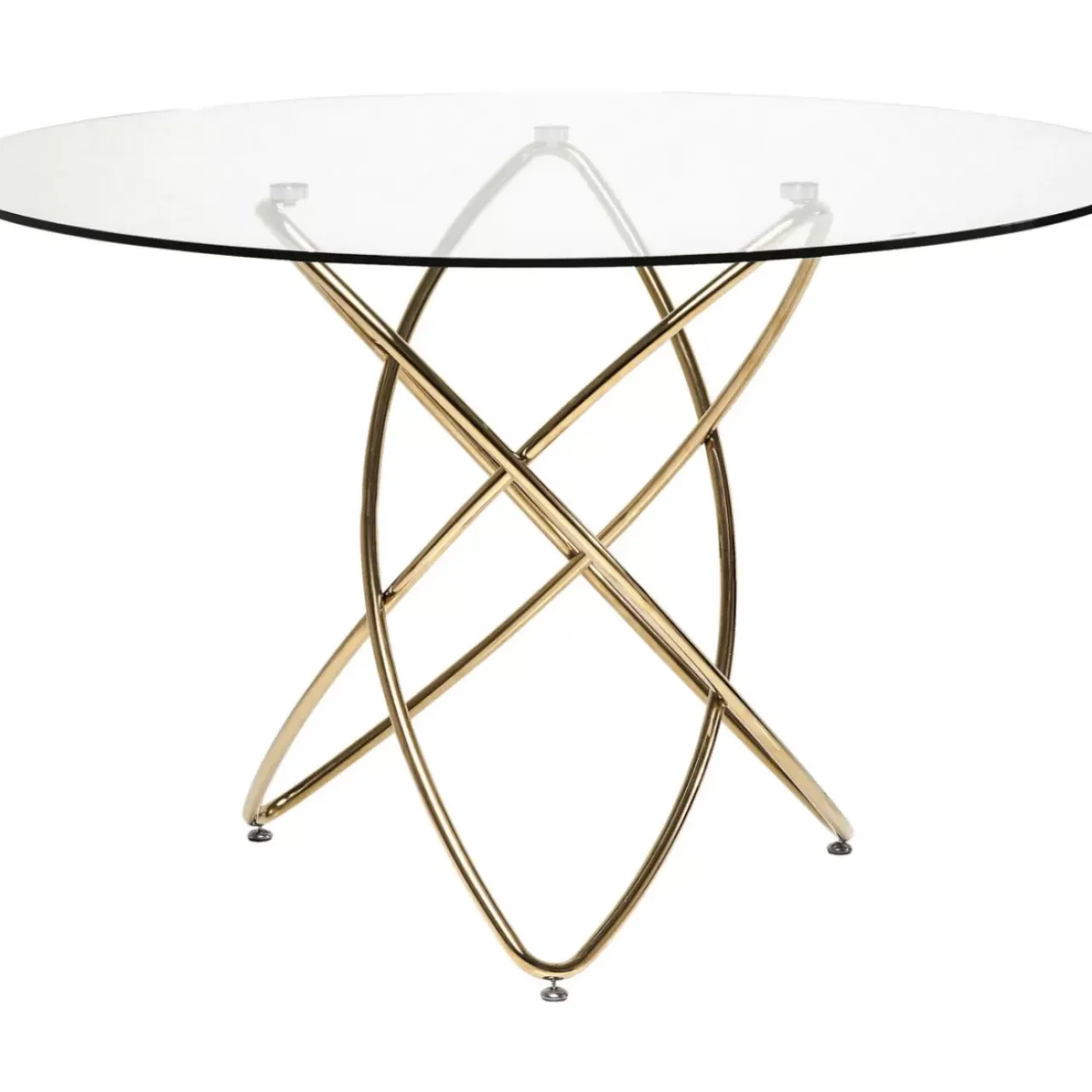 KARE Design Tische-Tisch Molekular Gold O120Cm