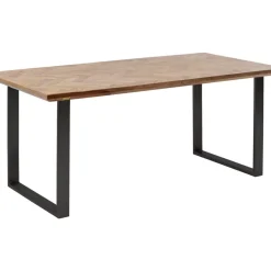 KARE Design Tische-Tisch Parquet Schwarz 180X90