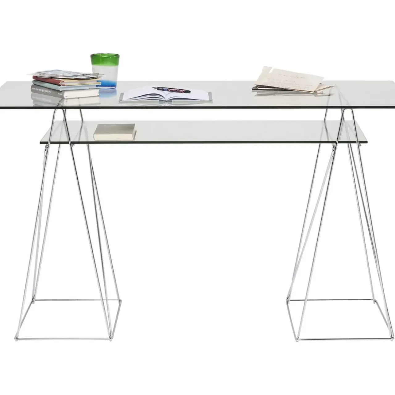 KARE Design Tische-Tisch Polar Chrom 8 Mm Esg