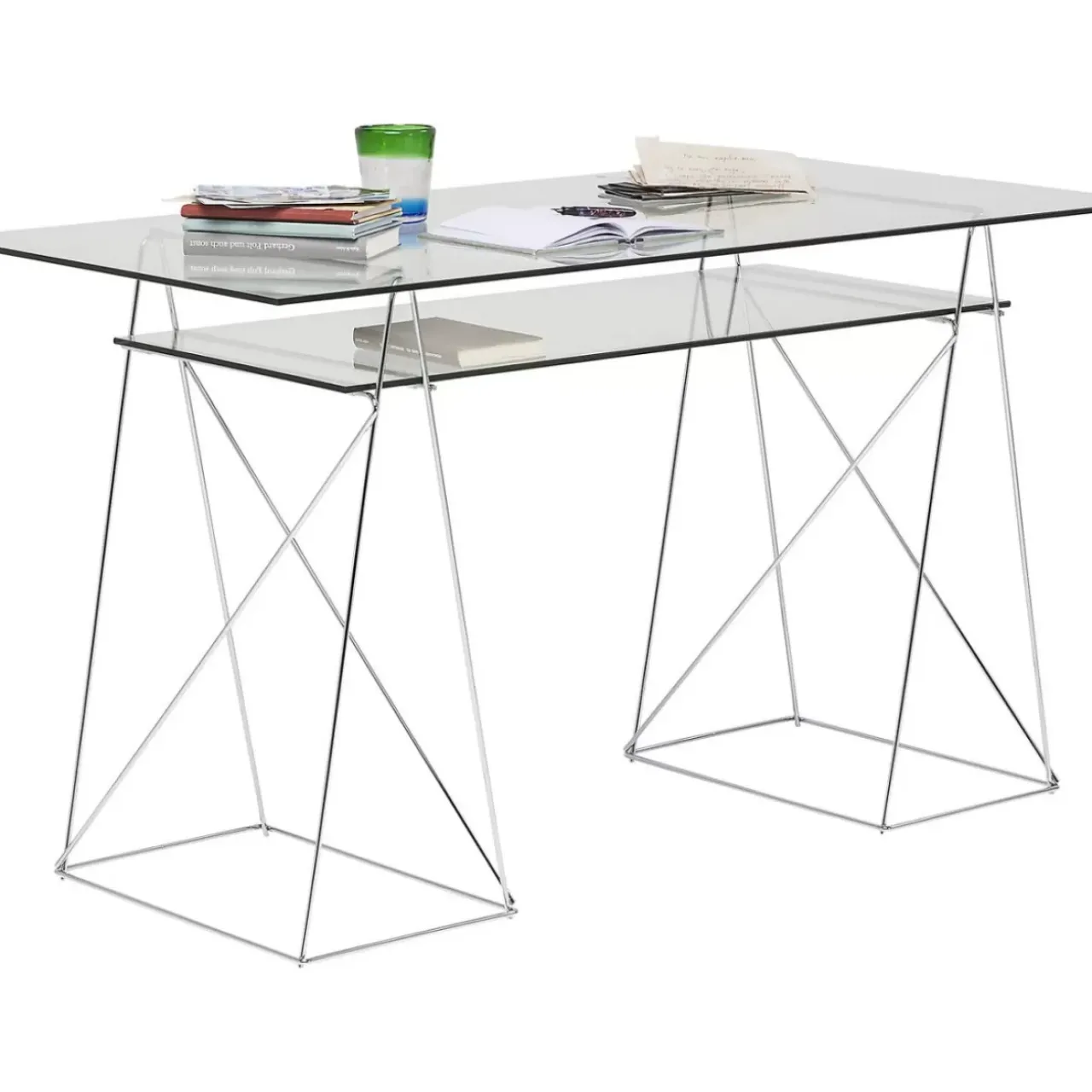 KARE Design Tische-Tisch Polar Chrom 8 Mm Esg