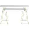 KARE Design Tische-Tisch Polar Messing Matt 8Mm Esg