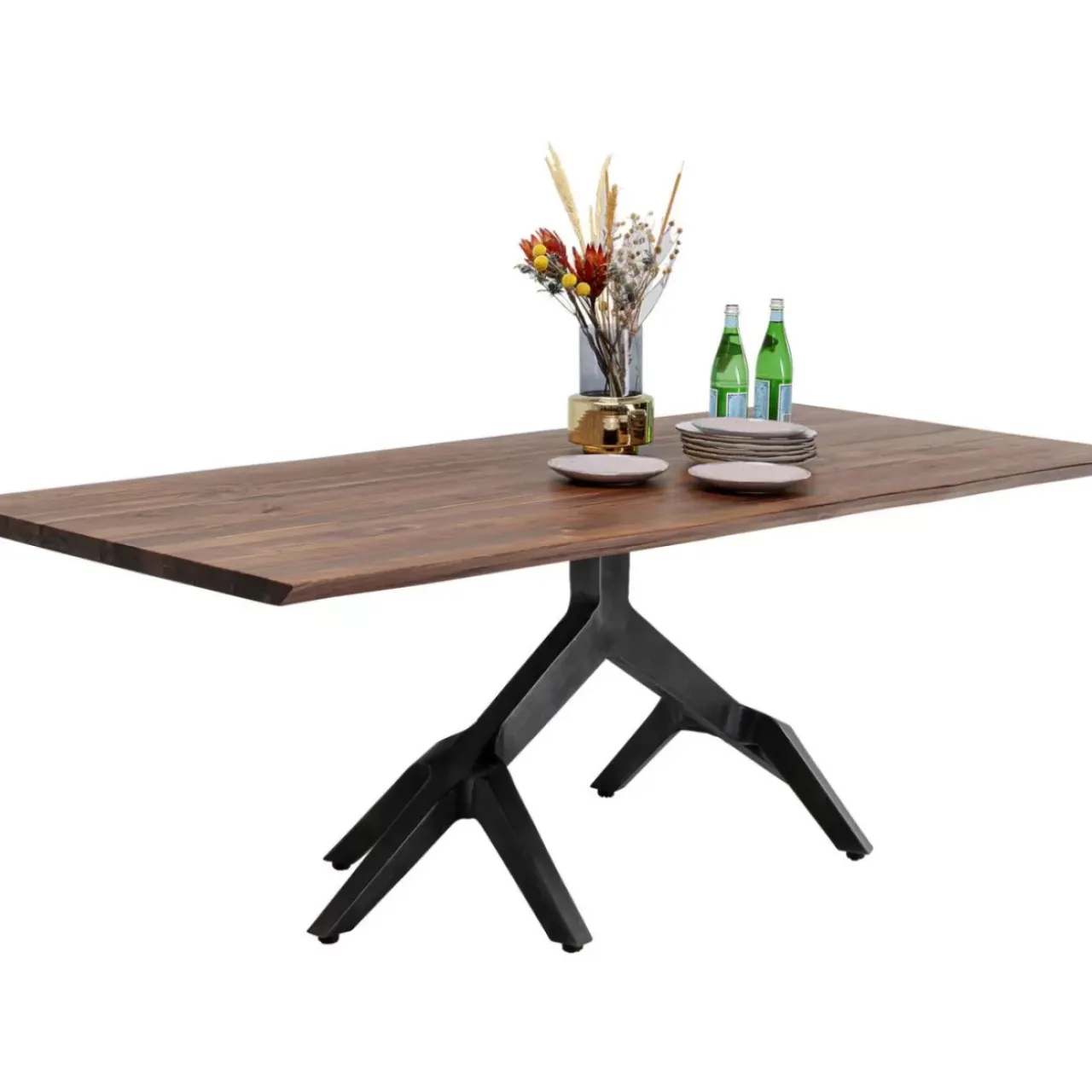 KARE Design Tische-Tisch Roots Dark 220X100Cm