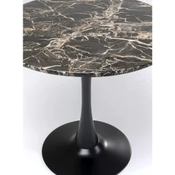 KARE Design Tische-Tisch Schickeria Marmor Schwarz O80Cm