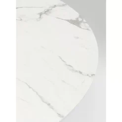 KARE Design Tische-Tisch Schickeria Marmor Weis O110Cm