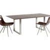 KARE Design Tische-Tisch Symphony Dunkel Chrom 160X80