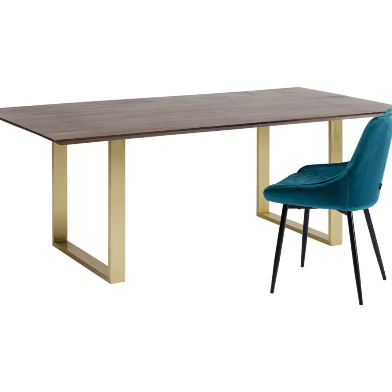 KARE Design Tische-Tisch Symphony Dunkel Messing 200X100