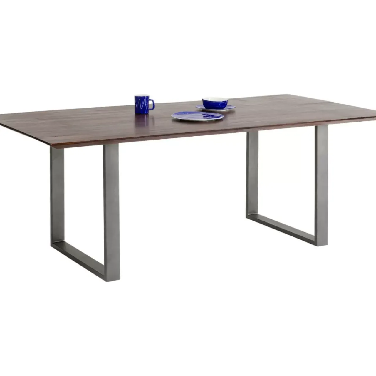 KARE Design Tische-Tisch Symphony Dunkel Rohstahl 180X90