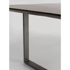 KARE Design Tische-Tisch Symphony Dunkel Rohstahl 160X80