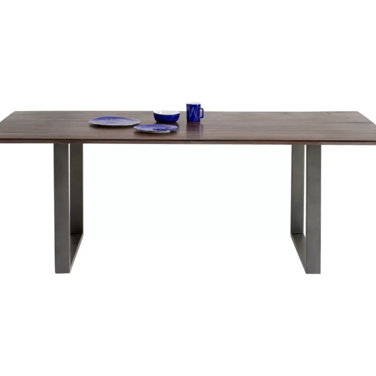KARE Design Tische-Tisch Symphony Dunkel Rohstahl 160X80