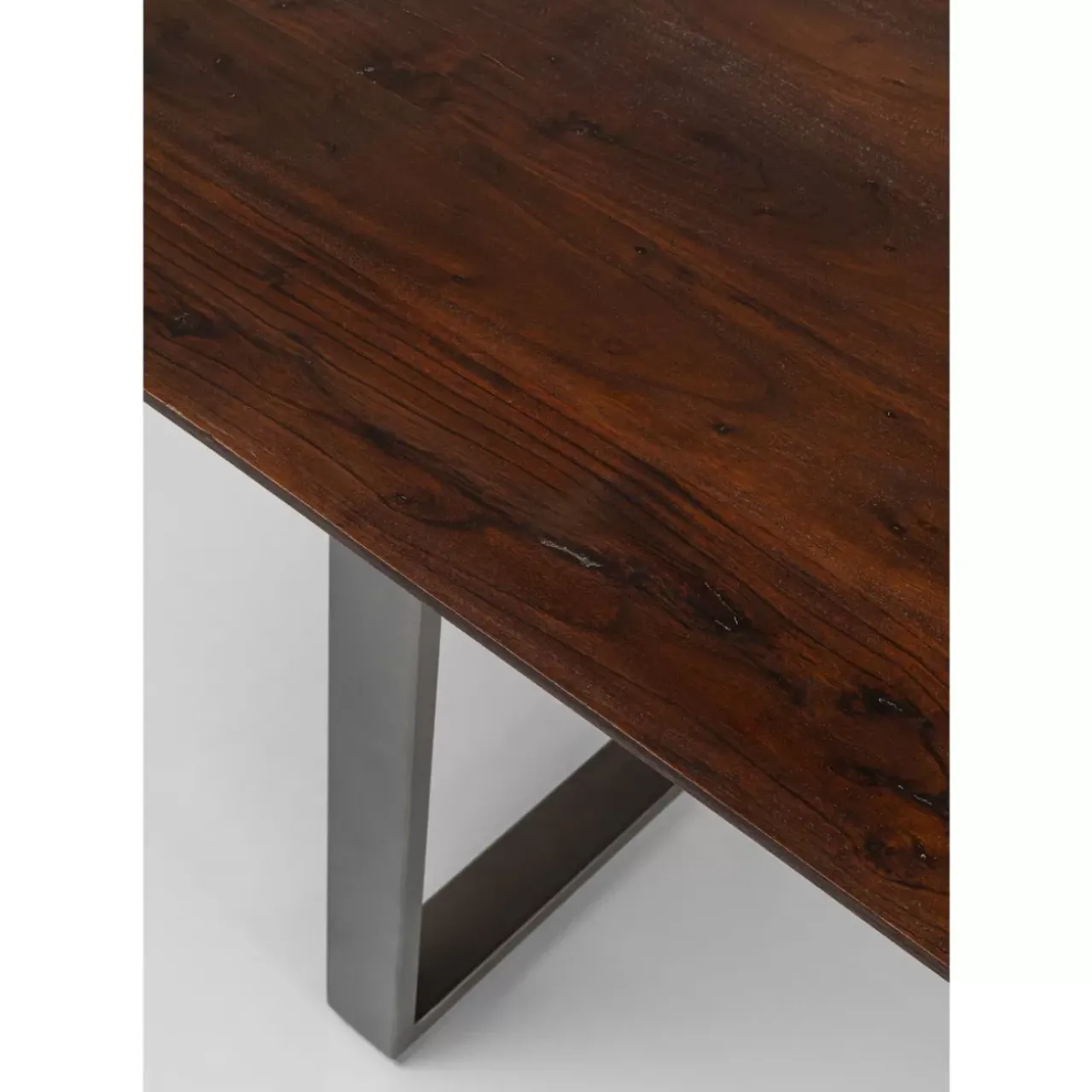 KARE Design Tische-Tisch Symphony Dunkel Rohstahl 160X80
