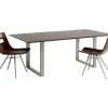 KARE Design Tische-Tisch Symphony Dunkel Silber 200X100
