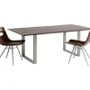 KARE Design Tische-Tisch Symphony Dunkel Silber 160X80