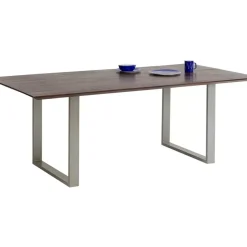 KARE Design Tische-Tisch Symphony Dunkel Silber 180X90