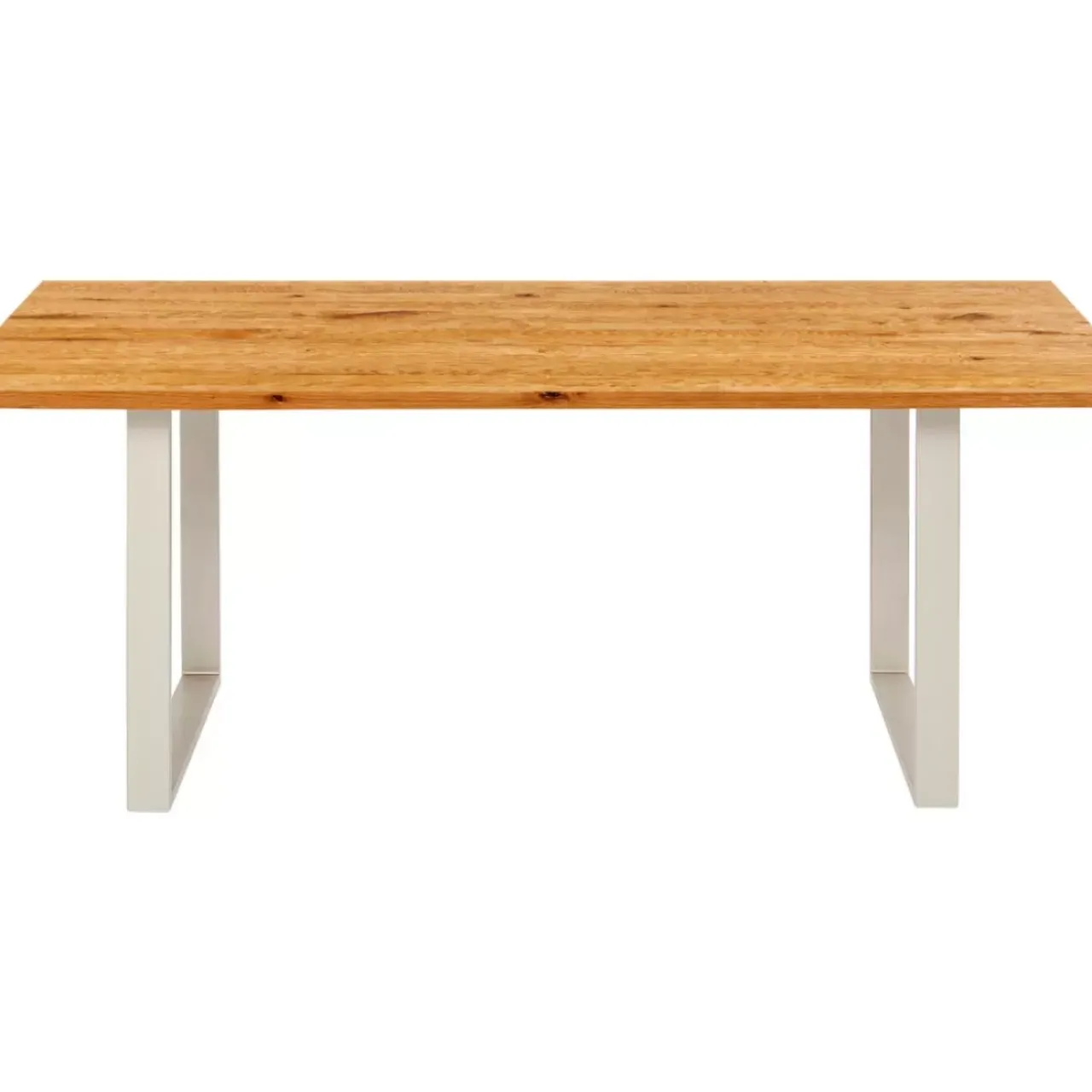 KARE Design Tische-Tisch Symphony Eiche Silber 200X100