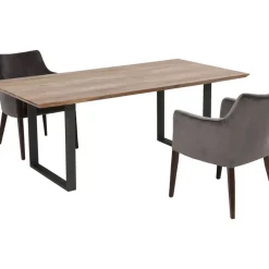 KARE Design Tische-Tisch Symphony Rohstahl 200X100