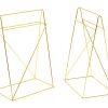 KARE Design Tische-Tischbock Polar Messing Matt (Paar) 31X49