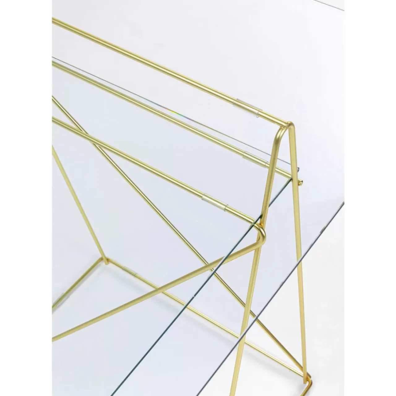 KARE Design Tische-Tischbock Polar Messing Matt (Paar) 31X49