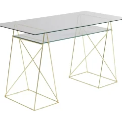 KARE Design Tische-Tischbock Polar Messing Matt (Paar) 31X49