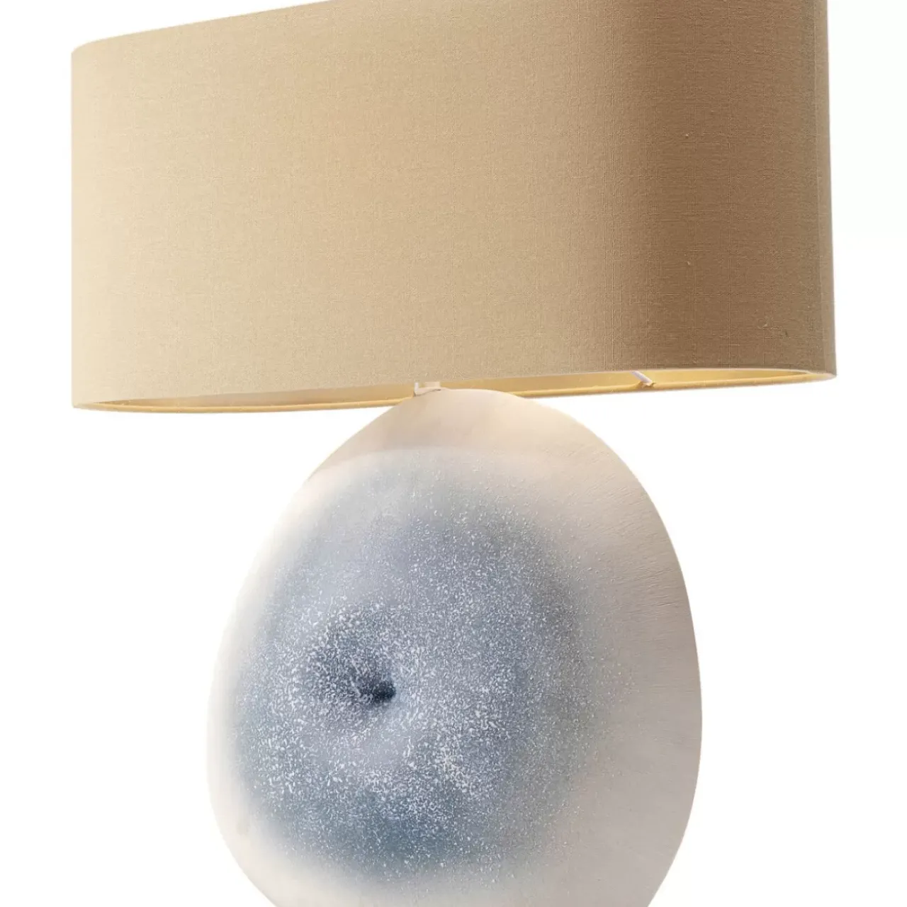 KARE Design Tischleuchten-Tischleuchte Agate Blau