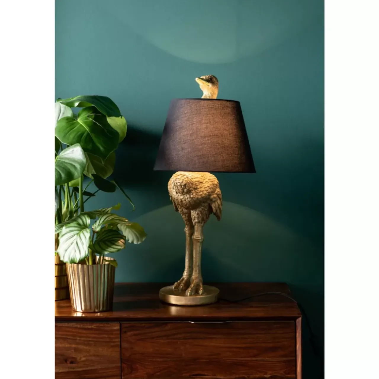 KARE Design Tischleuchten-Tischleuchte Animal Ostrich