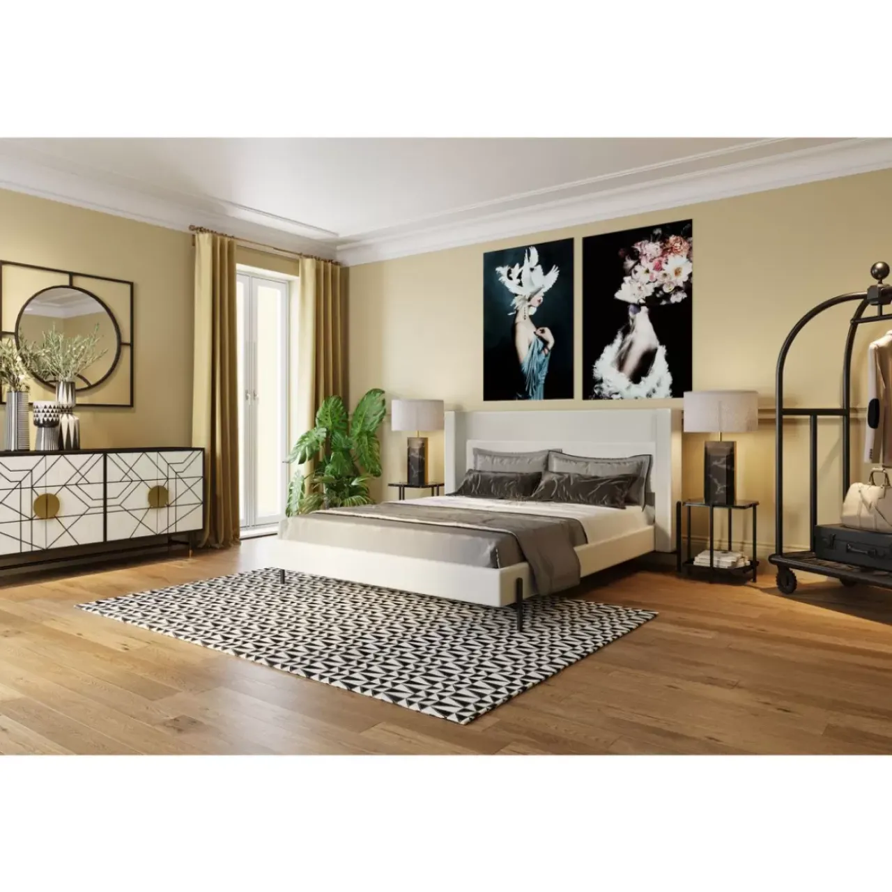 KARE Design Tischleuchten-Tischleuchte Charleston Marble 69Cm