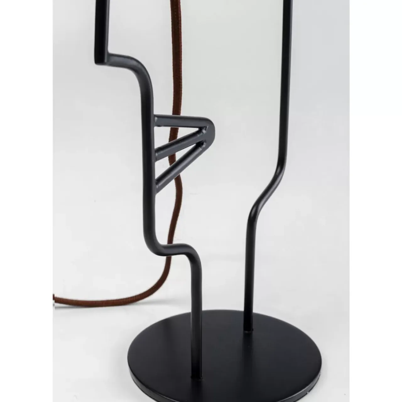 KARE Design Tischleuchten-Tischleuchte Face Wire Orange