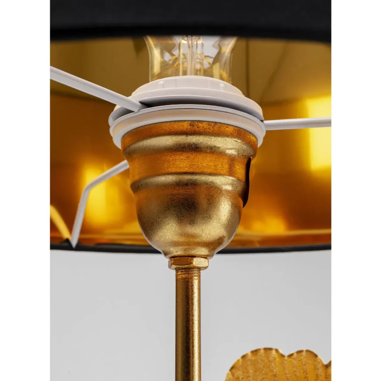 KARE Design Tischleuchten-Tischleuchte Flores Gold