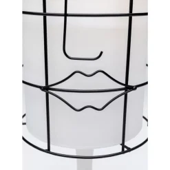 KARE Design Tischleuchten-Tischleuchte Grid Face Weis 60Cm