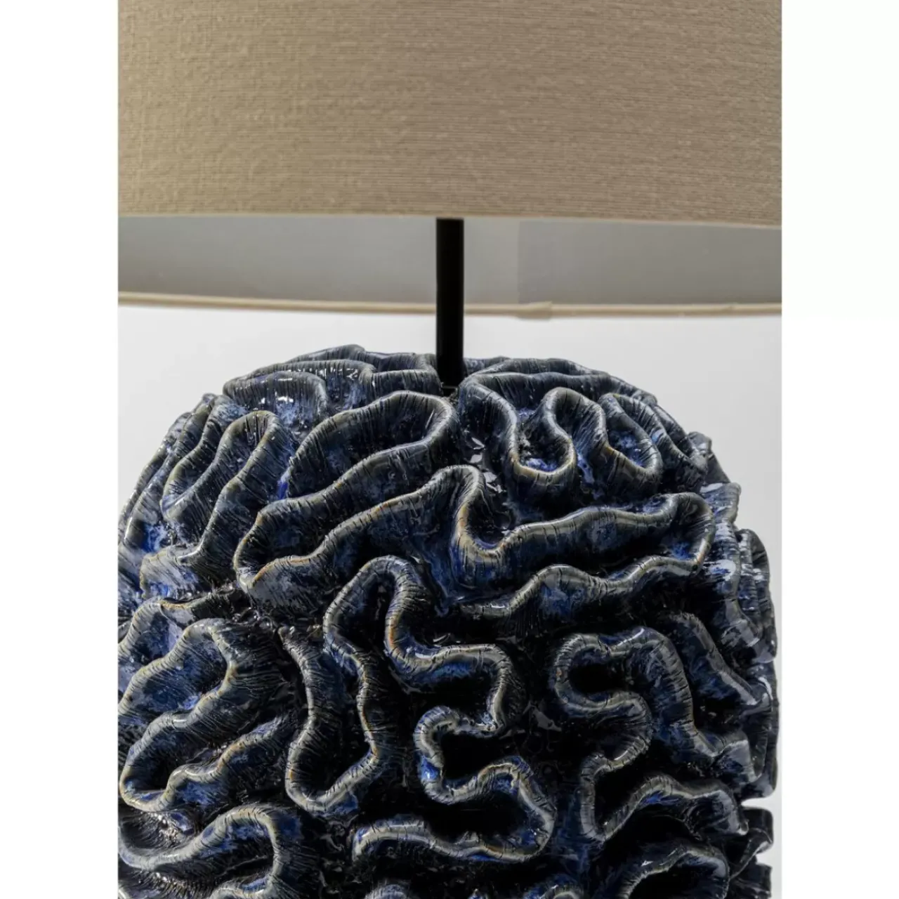 KARE Design Tischleuchten-Tischleuchte Waterflow Blau