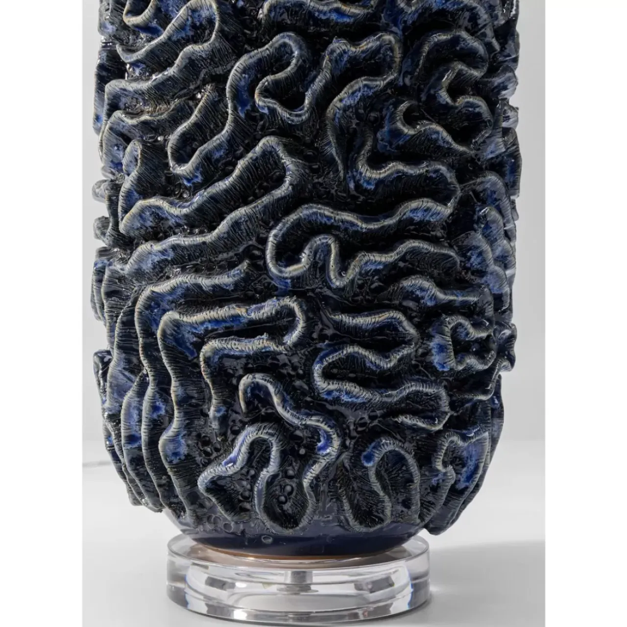 KARE Design Tischleuchten-Tischleuchte Waterflow Blau