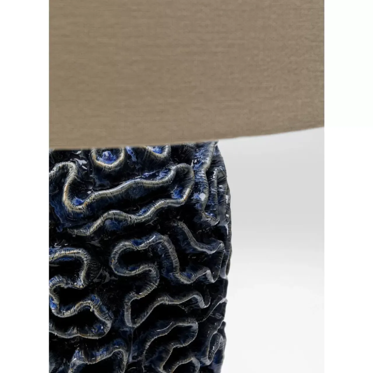 KARE Design Tischleuchten-Tischleuchte Waterflow Blau