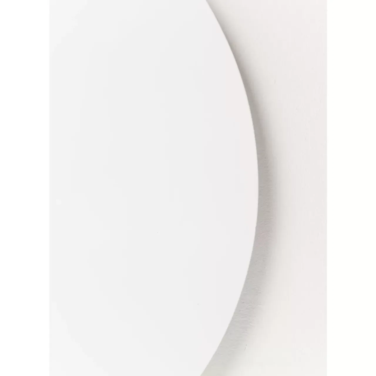 KARE Design Tische-Tischplatte Invitation Round White O90Cm