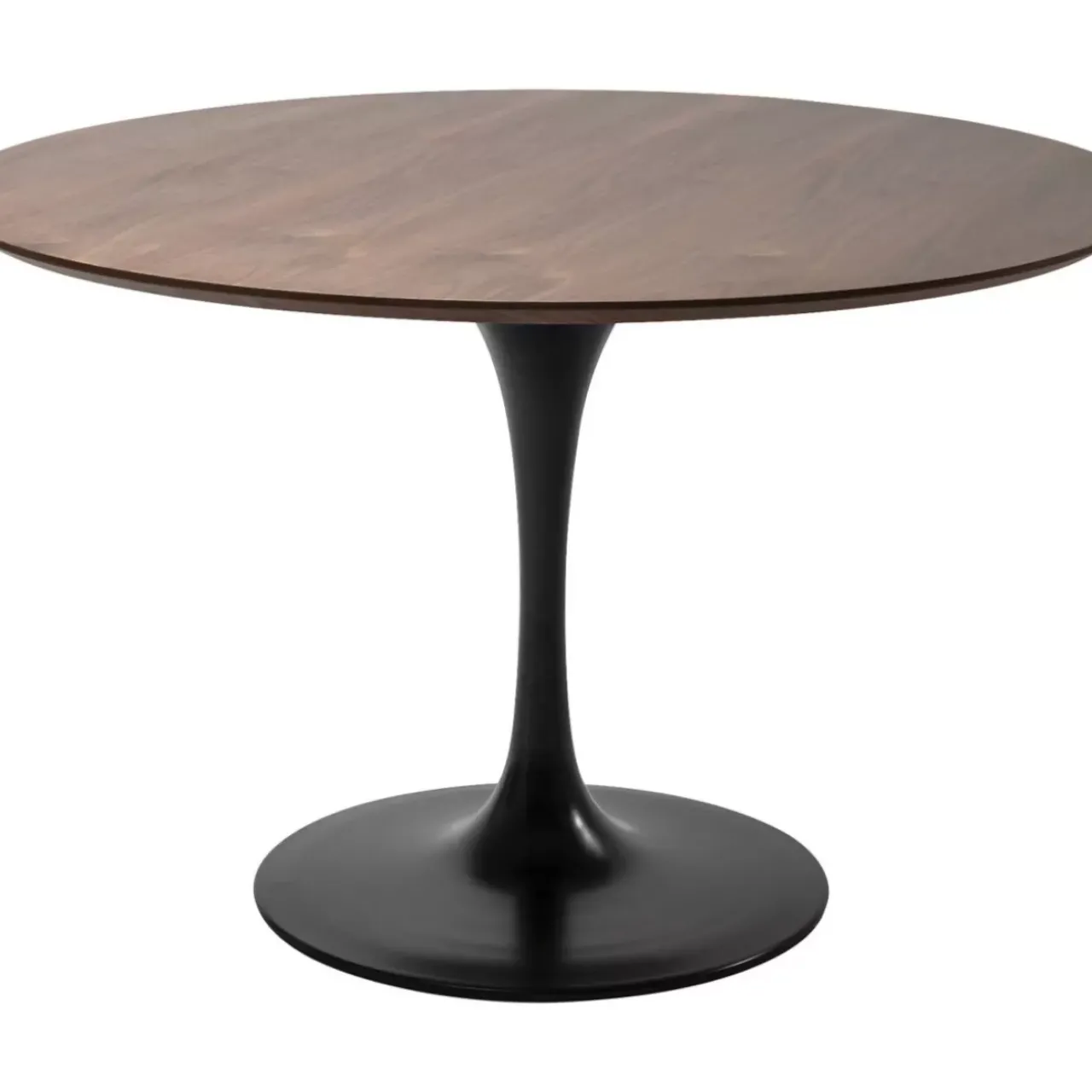 KARE Design Tische-Tischplatte Invitation Round Walnut O120Cm