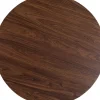 KARE Design Tische-Tischplatte Schickeria Walnussoptik O80Cm