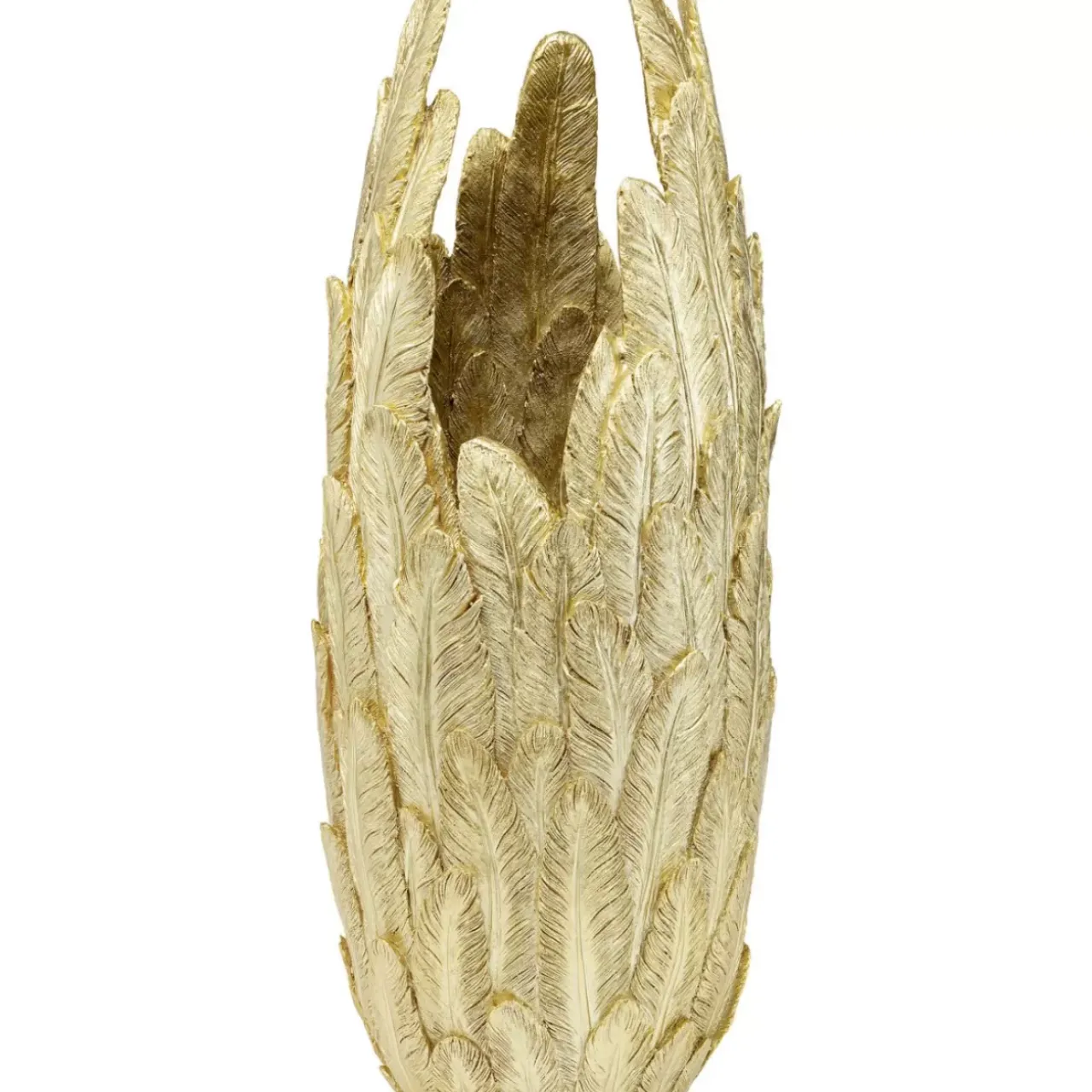 KARE Design Vasen-Vase Feathers Gold 80