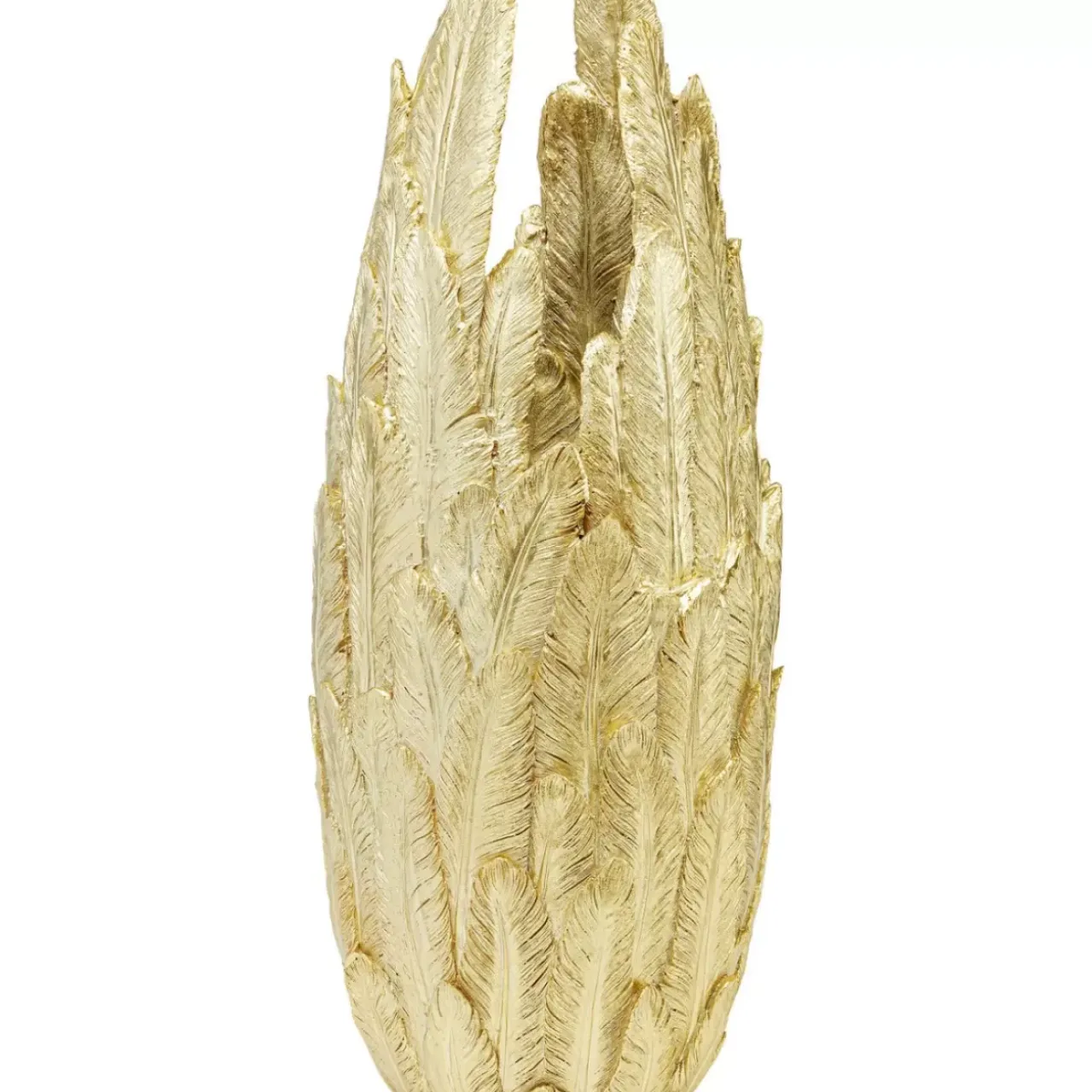 KARE Design Vasen-Vase Feathers Gold 80