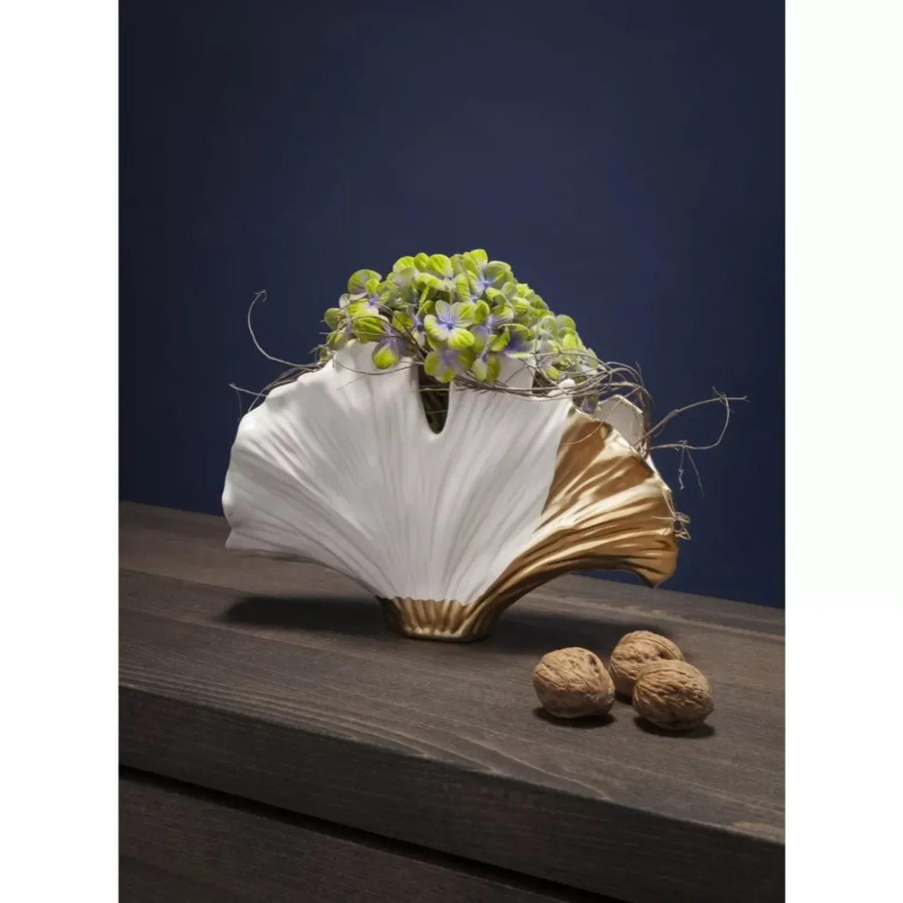 KARE Design Vasen-Vase Ginkgo Elegance 18Cm