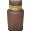 KARE Design Vasen-Vase Isola Slim Lila 28Cm
