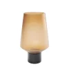 KARE Design Vasen-Vase Noble Ring Amber Matt 26Cm