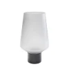KARE Design Vasen-Vase Noble Ring Grau Matt 26Cm