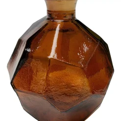 KARE Design Vasen-Vase Origami Braun 18Cm