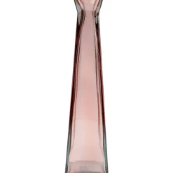 KARE Design Vasen-Vase Piramide Rosa 55Cm