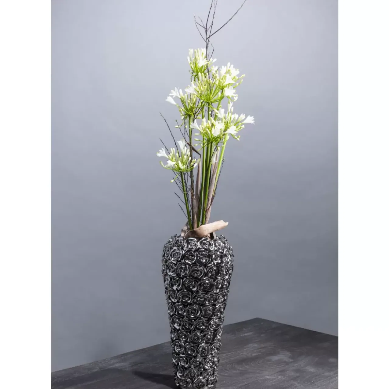 KARE Design Vasen-Vase Rose Multi Chrom Big
